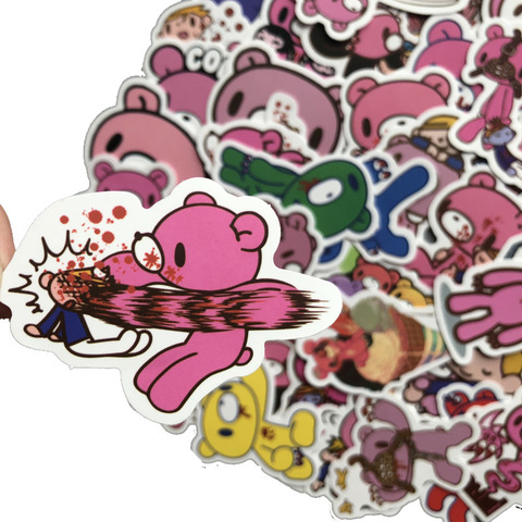 Price History Review On 50pcs Cute Cartoon Bloody Gloomy Bear Wall Sticker Switch Bedroom Decoration Personality Waterproof Cartoon Graffiti Sticker Aliexpress Seller Am Stationery Store Alitools Io