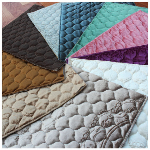 Width 280cm Italy Velvet Thickening Non-slip Pure Quilting Embroidery Fabric Semi-finished Sofa Cushion Material Sewing Cloth ► Photo 1/5