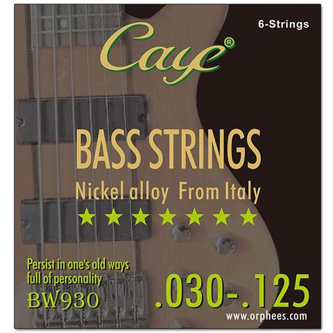 CAYE BW Series 4/5/6 Pcs Bass Strings Hexagonal Steel Core Wire Bass Strings Stringed Instrument Replacement Accessories ► Photo 1/6