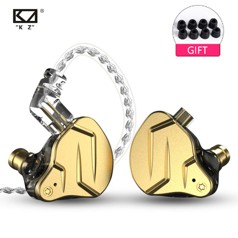 2022 KZ ZSN Pro X/ZSN Pro 1BA+1DD Hybrid In Ear Earphone HIFI DJ Sport Earbud For KZ ZS10 AS10 ZS10PRO ZSN PRO ZST ZSN ► Photo 1/6