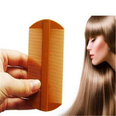 1Pc Double Side Comb Sided Head Lice Comb Protable Fine Tooth Head Lice Flea Nit Hair Combs for Styling Tools Hair Comb ► Photo 1/6