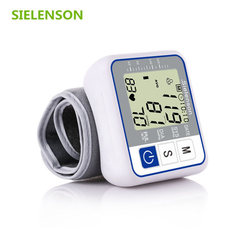 New Russian voice Care Germany Chip Automatic Wrist Digital Blood Pressure Monitor Tonometer Meter for Measuring And Pulse Rate ► Photo 1/3