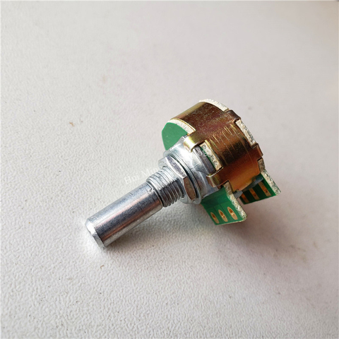 1pcs Step potentiometer A10K A20K A50K A100K A250K potentiometer 21 digit Step progressive handle 20MM double for HIFI amplifier ► Photo 1/6