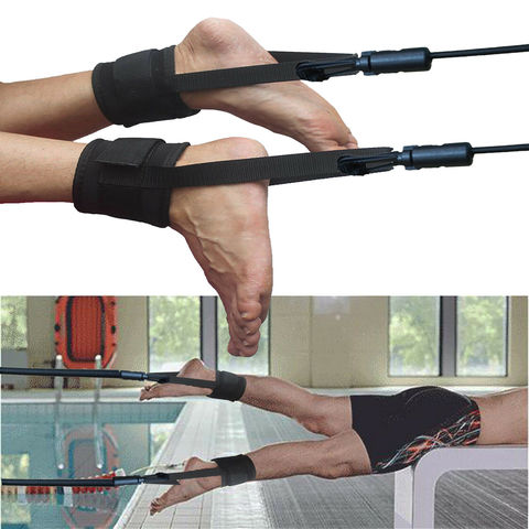 Swim Ankle Strap Stationary Swimmer Swim Lap Swim Training Leash Swim Belt - NEW ► Photo 1/5