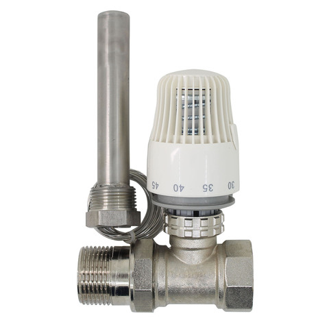 30-70 degree control Floor heating system thermostatic radiator valve M30*1.5 Remote controller 2 way valve DN15 DN20 DN25 DN32 ► Photo 1/3