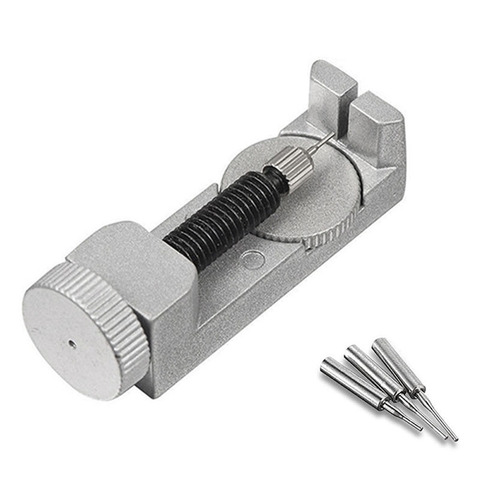All Metal Adjustable Watch Band Strap Bracelet Link Pin Remover Repair Tool Kit ► Photo 1/6