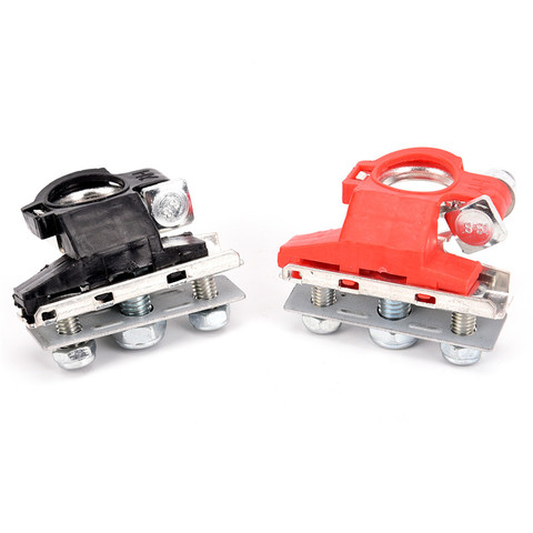 Hot sale Car Battery Terminal Connector Battery Pair of 12V Quick Release Battery Clamps ► Photo 1/6