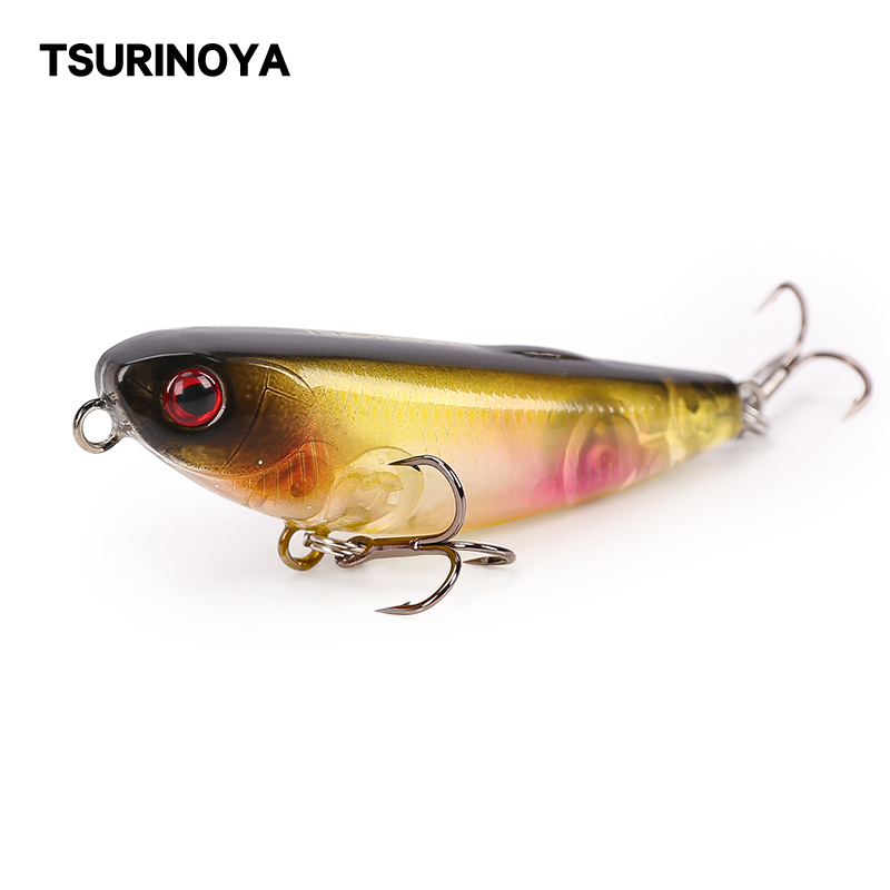 TSURINOYA Floating Pencil 50F 50mm 5g Fishing Lure DW62 Top Water Quality  Hard Lure Bait Trout Mninnow Crankbait Wobbler - Price history & Review, AliExpress  Seller - TSURINOYA Official Store
