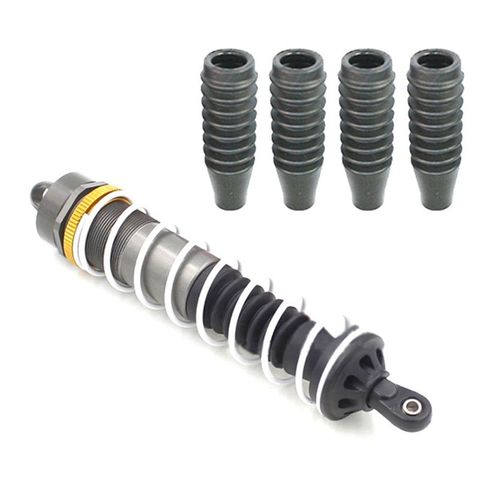 4pcs Dust-Proof Shock Absorber Cover Absorption Guards for 1/8 RC Car Parts 95AE ► Photo 1/5