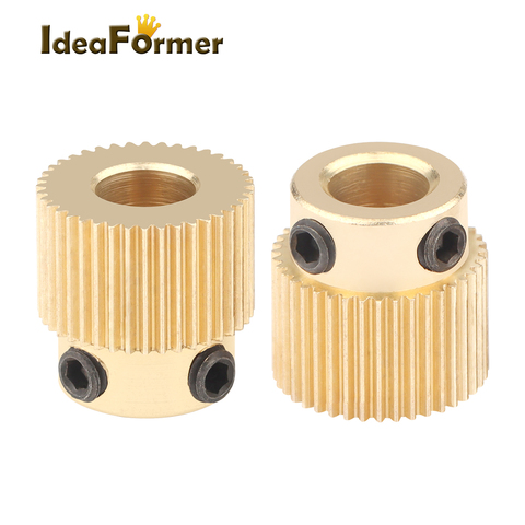 2pcs 3D printer Accessories Extruder gear 40 Tooth 40 Teeth GearFor MK Reprap Extruder ► Photo 1/6