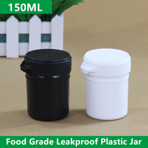 150ML Empty plastic jar with lid Food Grade storage Organizer for food Cream Liquid Leakproof box 10PCS ► Photo 1/6