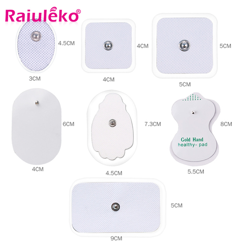 10pcs/lot Healthy Pad Electrodos Electrode Massage Pads for Digital Tens Acupuncture Device Body Massager Therapy Machine ► Photo 1/6