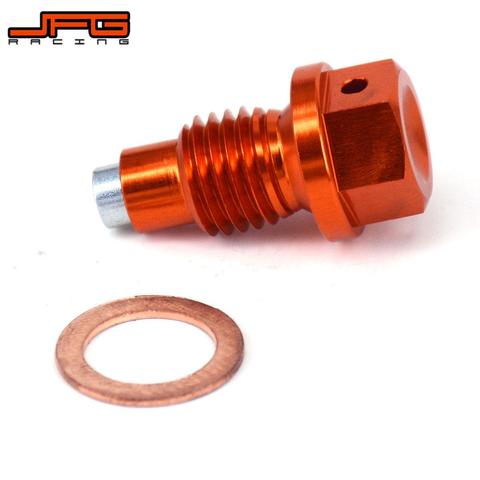 Motorcycle CNC Magnetic Oil Drain Plug Bolt For KTM SX SXF EXC EXCF EXCR XC XCW XCF 125 150 200 250 350 450 530 SMR SMC Duke ► Photo 1/6