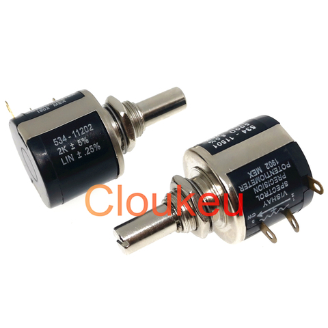 534-1-1 Potentiometer switch 1K 2K 5K 10K 20K 50K 100K 100R 200R 500R ► Photo 1/6