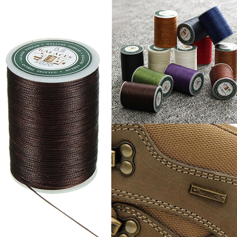 0.8mm 90m Waxed Thread Repair Cord String Sewing Leather Hand Wax Stitching DIY Thread For Case Arts Crafts Handicraft Tool ► Photo 1/6