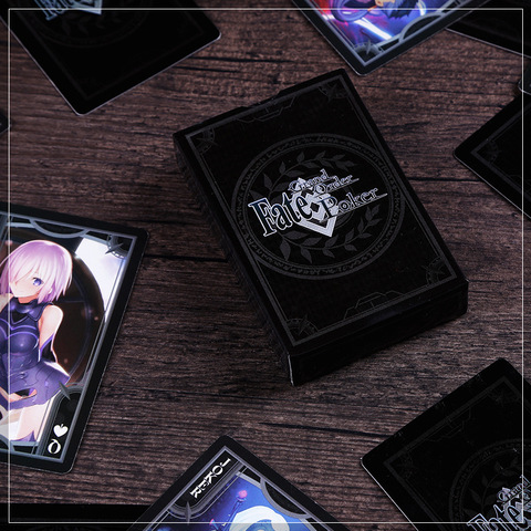 1 set Fate / Grand Order FGO Playing Cards FGO Surrounding Cards Saber Cartoon toys gift ► Photo 1/6