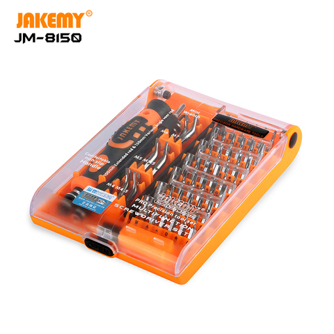JAKEMY JM-8150 54 pcs in 1Multi-functional Safe Screwdriver for Electronics Phone Computer DIY Repair for iphone repair tools ► Photo 1/5