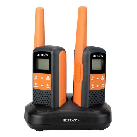Retevis RT649/RT49 Walkie-talkies 2pcs Family Use IP65 Waterproof For Hunting UHF PMR446 FRS Emergency Two Way Radio Portable ► Photo 1/6
