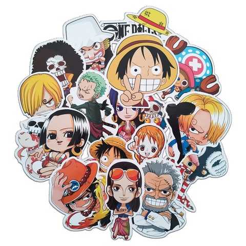 Stickers Skateboard One Piece, Stickers Anime One Piece