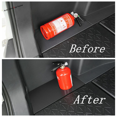 Yimaautotrims Trunk Box Fire Extinguisher Cup Holder Support Case Panel Cover Kit For TOYOTA RAV4 RAV 4 XA50 2022 ► Photo 1/1