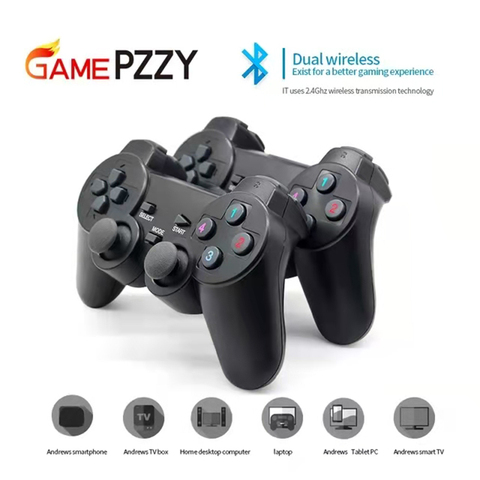 Players 2.4G Wireless Game Gamepad Controller For Android TV gameBox For PC Joysticks Suitable for game console 4 player game ► Photo 1/6