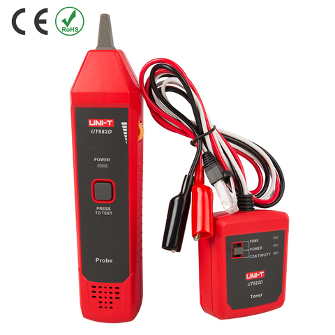 UNI-T UT682 Series Wire Tracker Toner Probe Telephone Line Network Cable  Ethernet LAN Tester Calibration Detector Line Finder ► Photo 1/6