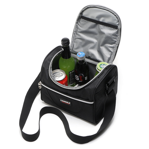 5L Lunch Bag Printed Insulated Thermal Food Picnic Handbag Portable Shoulder Lunch Box Tote ► Photo 1/6