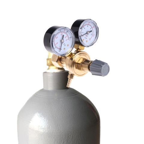 Argon CO2 Gauges Pressure Reducer Mig Flow Meter Control Valve Welding Regulator ► Photo 1/6