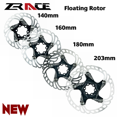 ZRACE bike brake rotor Strong heat dissipation floating rotor 140mm 160mm 180mm 203mm MTB / Road disc brake ► Photo 1/6