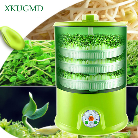 Planting Bean Sprouts Machine Home Intelligent Large Capacity Germination Automatic Planter Nursery pot Planting Tool ► Photo 1/6