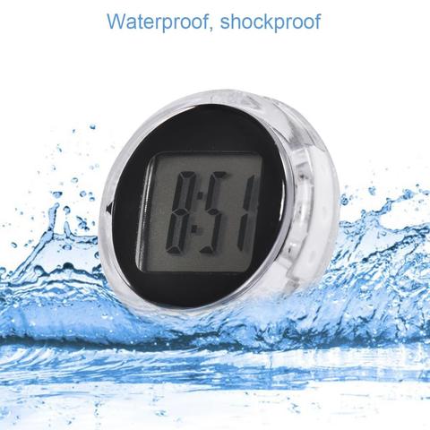 Universal Motorcycle Clock Accessories Watch Waterproof Stick-On Motorbike Mount Digital Clock Moto Clocks ForBMW Watch ► Photo 1/6