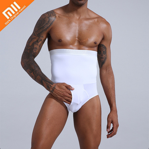 2022 Xiaomi Men's Underwear Men Seamless Shapers High Waist Slimming Tummy Control Knickers Pants Panties Briefs Body Shapewear ► Photo 1/6