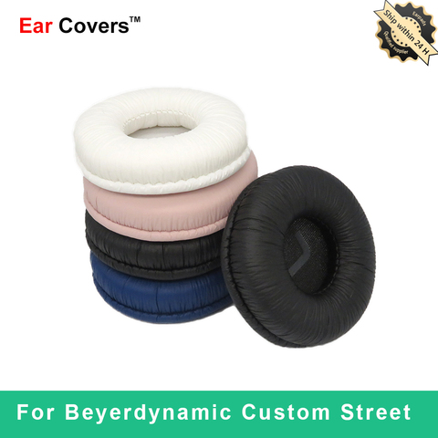 Earpads For Beyerdynamic Custom Street Headphone Earpads Replacement Headset Ear Pad PU Leather ► Photo 1/6