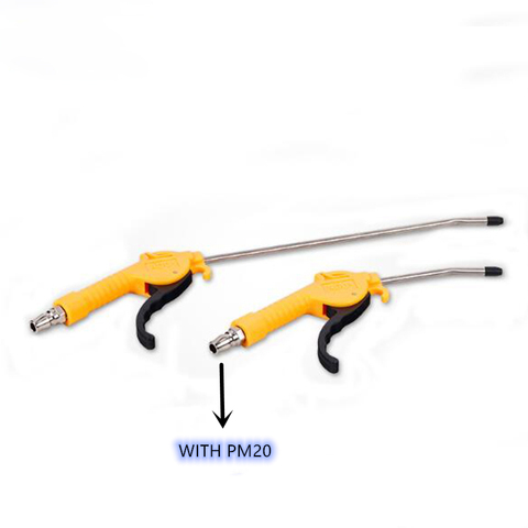 Air Blow Gun Yellow Angled Nozzle Plastic Handle Dust Gun Air Compressor Air Pump AR-TS ► Photo 1/6