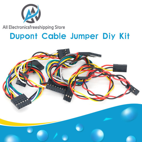 20CM Dupont Cable For Arduino 2.54mm Line Male Female Dupont Jumper Wire Cables 2P/3P/4P/6P/8P Wires Connector Diy Kit ► Photo 1/6