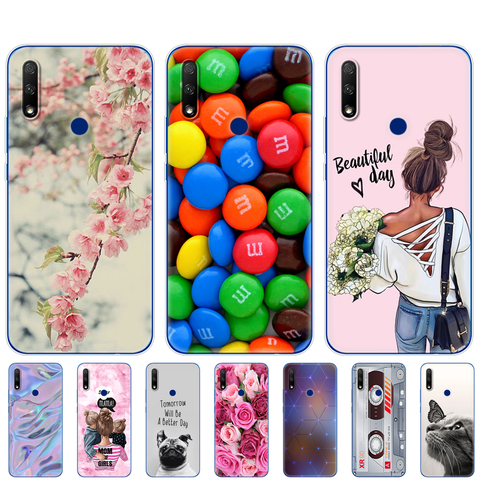 For Honor 9X Global Case For Honor 9X Premium Cases Silicon TPU Soft Back Phone Case For Huawei Honor 9X Premium STK-LX1 Bumper ► Photo 1/6