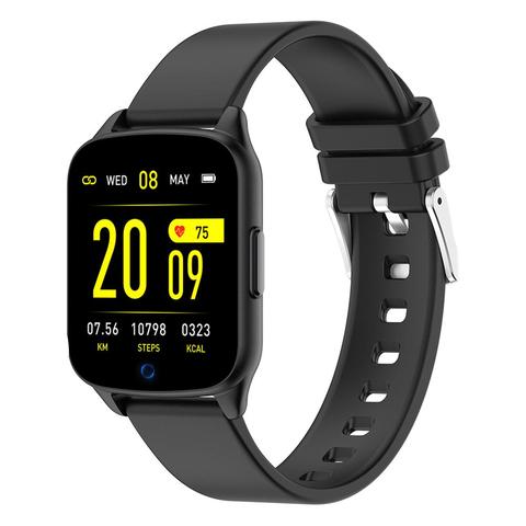 Smart Watches health Round Screen Sleep Heart Rate Monitor Bluetooth Sports Watch Smart Bracelet Life Waterproof Watch pebble ► Photo 1/1