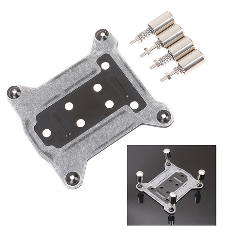 Hot sale CPU Cooler Metal Motherboard Back Plate Bracket for Intel 1150 1151 1155 1156 ► Photo 1/6