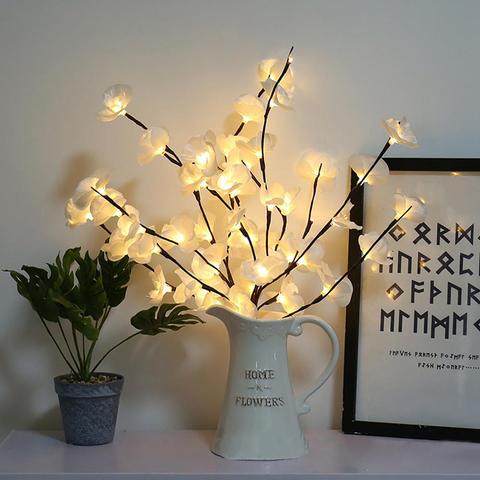 Phalaenopsis Branch Christmas Lights Merry Christmas Decor for Home Christmas Ornaments Navidad Natal Decor Kerst New Year 2022 ► Photo 1/6