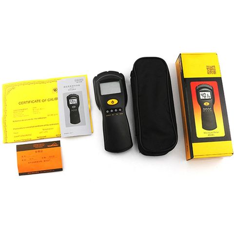 2022 New AS981 Non-contact Wood Moisture Meter Digital Hygrometer Humidity Tester ► Photo 1/6