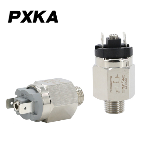 Free shipping Pneumatic pressure switch diaphragm adjustable air pump air compressor QPM11-NO mechanical NC ► Photo 1/6