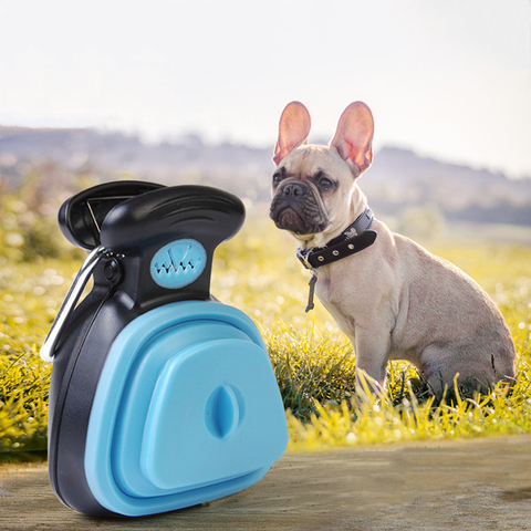 Pet Dog Travel Foldable Pooper Scooper Portable Poop Scoop Excreta Clean Pick Up Cat Waste Picker Cleaning Pets Supplies ► Photo 1/6