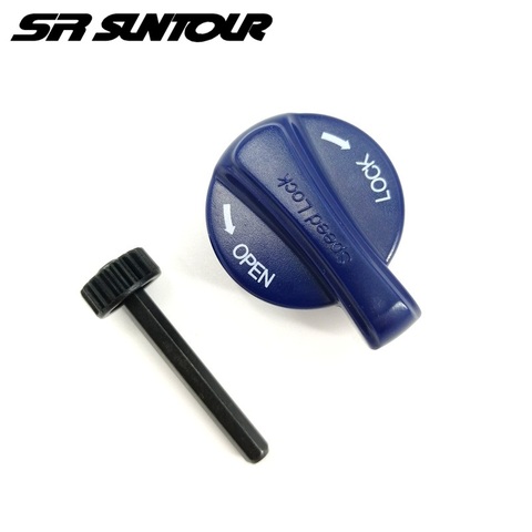 Suntour XCT XCM Fork Lockout Lever & Cover Conventional  Shoulder Control Lock Damping Rod Hydraulic Speed Lockout Assembly ► Photo 1/3