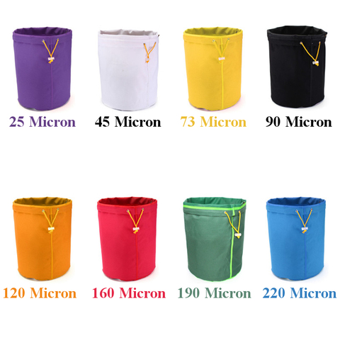1pcs Gallon Multi-color Bubble Hash Herbal Filtration Bag Micron Sizes +Free Pressing Screen Plant Residue Filter Bubble Bag ► Photo 1/6