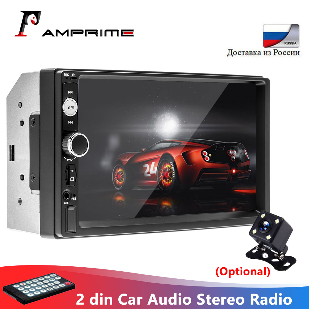 AMPrime Universal 2 din Car Multimedia Player Autoradio 2din Stereo 7  Touch Screen Video MP5 Player Auto Radio Backup Camera - Price history &  Review, AliExpress Seller - AMPrime Official Store