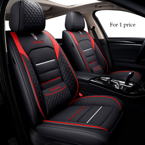 Car seat covers for Audi a3 8p q5 a6 c6 a4 a5 sportback b7 avant 8v c7 a1 b9 audio RS4 5 6 7 r8 s5 s6 s7 s8 q3 car seat covers ► Photo 1/6