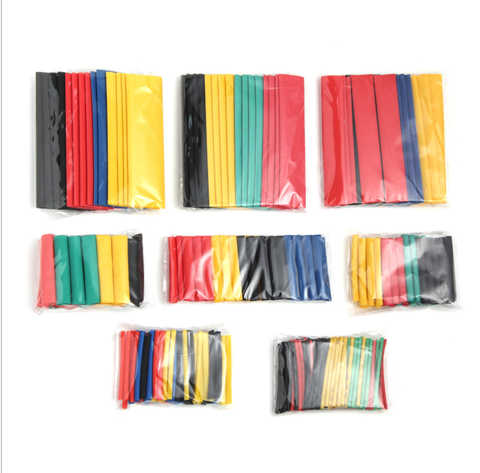 164pcs Set Polyolefin Shrinking Assorted Heat Shrink Tube Wire Cable Insulated Sleeving Tubing Set CLH@8 ► Photo 1/1