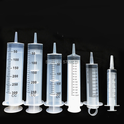 Industrial plastic syringe needleless syringe hand-push large-capacity enema feeder feeder irrigation device ► Photo 1/6