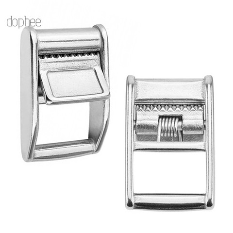 dophee 1pc 38.5mm Stainless Steel Cam Flap Buckle for Tie Down Luggage Cargo Load Lash Strap ► Photo 1/6