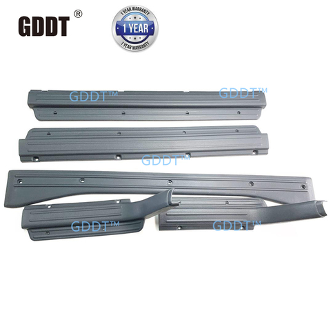 Narrow body 1989-1999 floor cover for pajero 2nd door sill for montero inner press decoration strip for shogun 5 pieces kit ► Photo 1/6